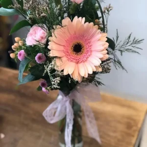 Arranjo de Flores com Gérbera