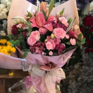 Buquê de Flores Rosas