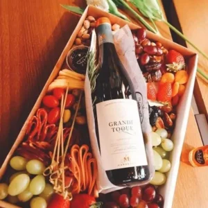 Platter de Coffee Break com Vinho e Flores