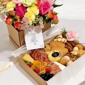 Platter Pequena + Box de Flores