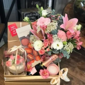 Box Espumante com Platter Pequena