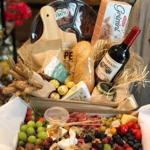 Wine and Food com Platter Grande