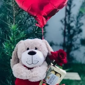 Caixa Cachorrinho com Coração